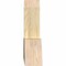 Ekena Millwork Portland Rough Sawn Timber Gable Bracket, Douglas Fir, 48"W x 16"H x 4"D x 6"F, 8/12 Pitch GBW048X16X0406POR00RDF - alternate 2
